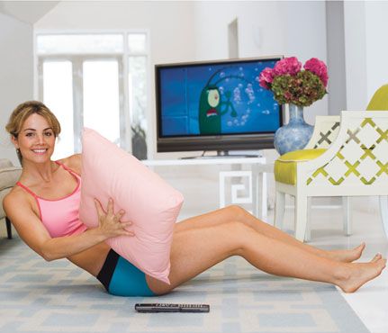 Workout while watching TV