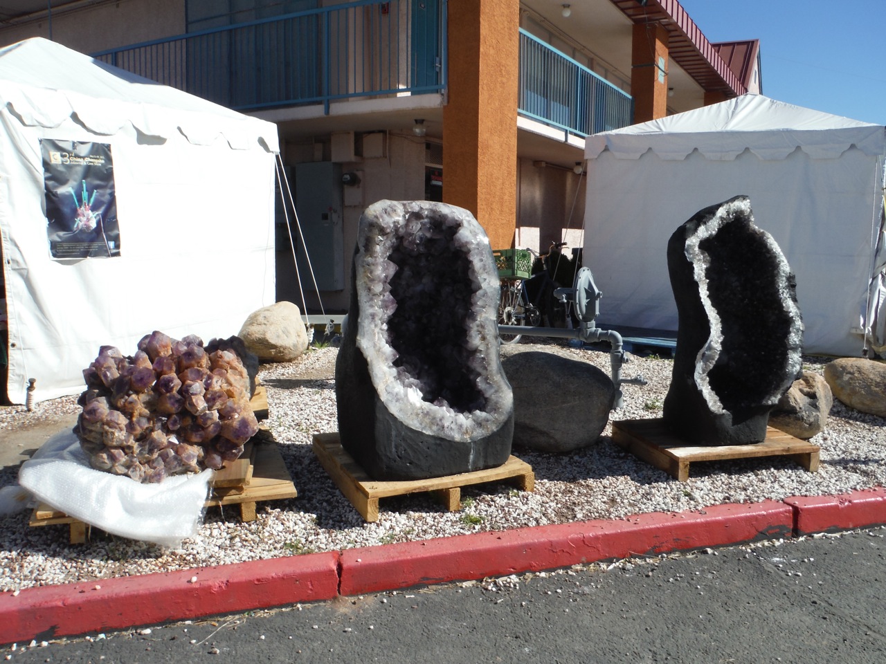 Hotel Showroom at Tucson Gem Event